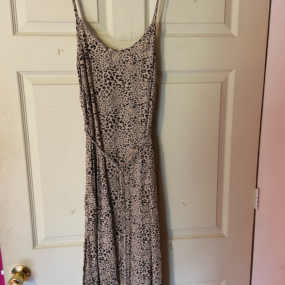American Eagle Cheetah Midi Dress